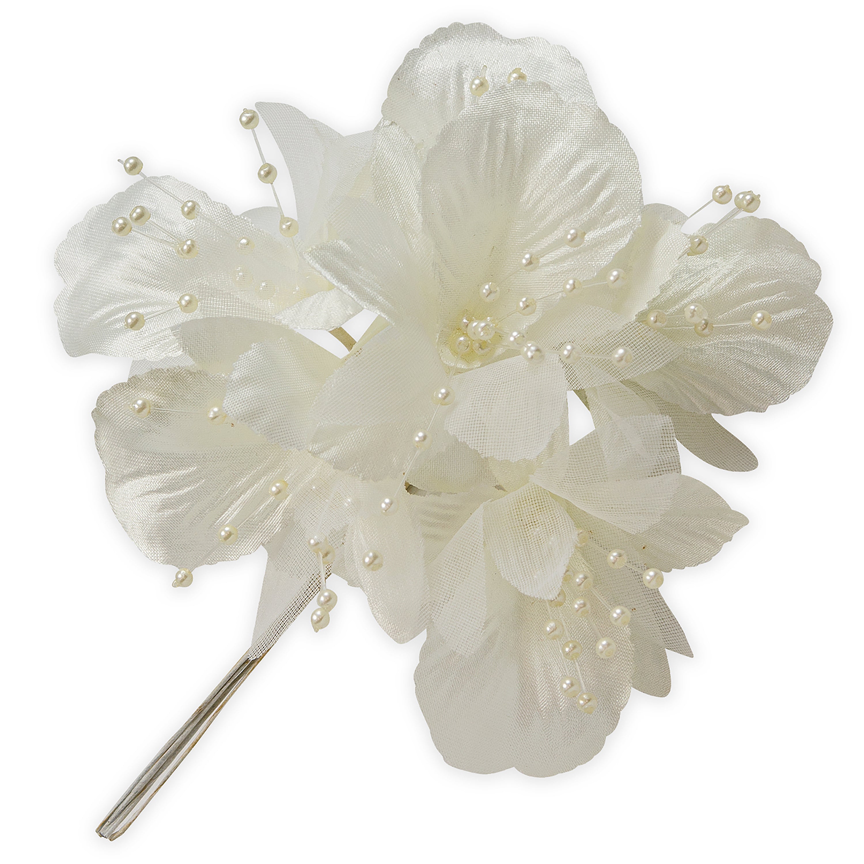 Vintage Lily Cluster Floral Stem Default Title