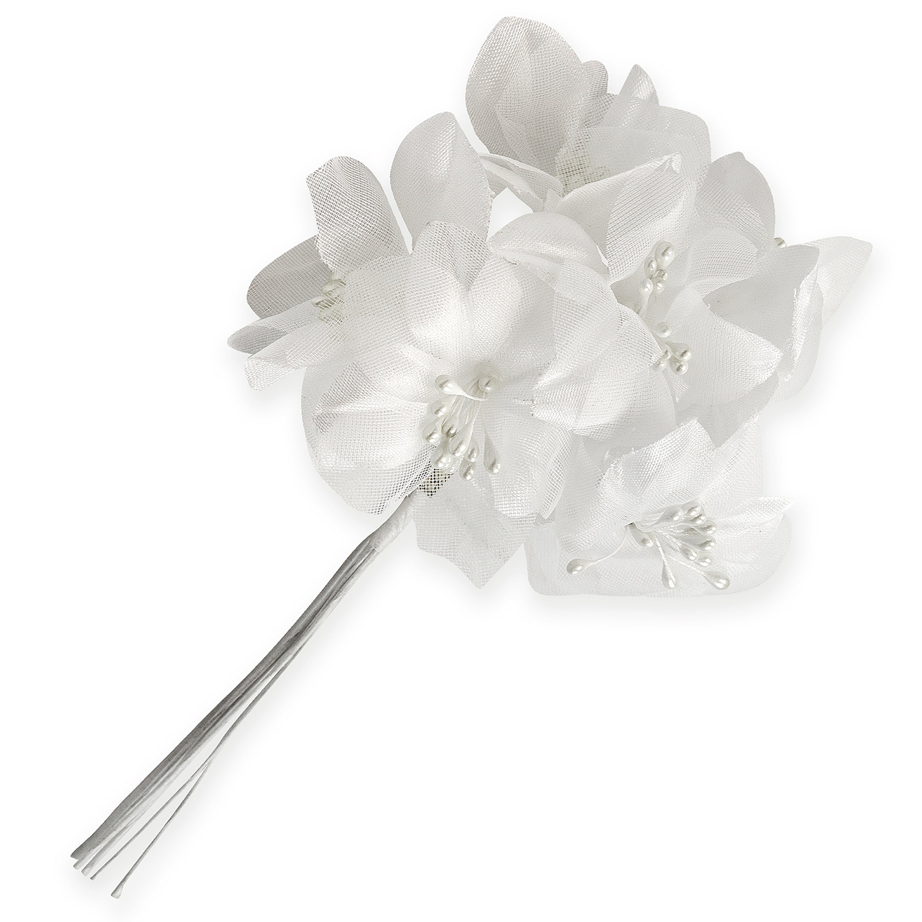 Vintage Bridal Floral Cluster Burst Stem Floral Components