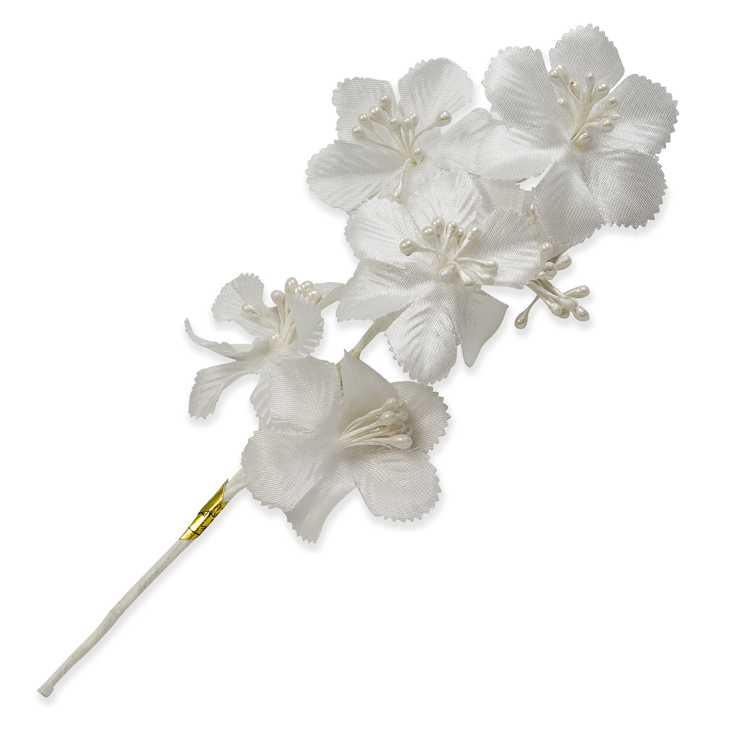 Vintage Bridal Floral Spray Ivory