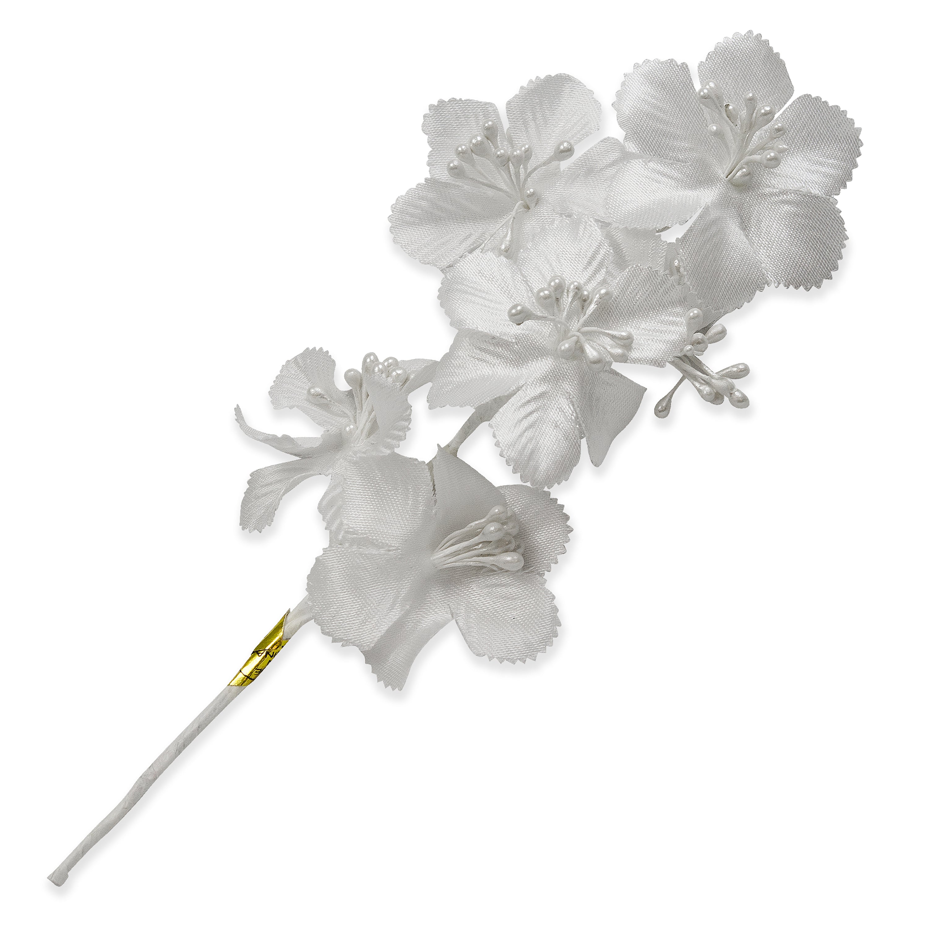 Vintage Bridal Floral Spray White