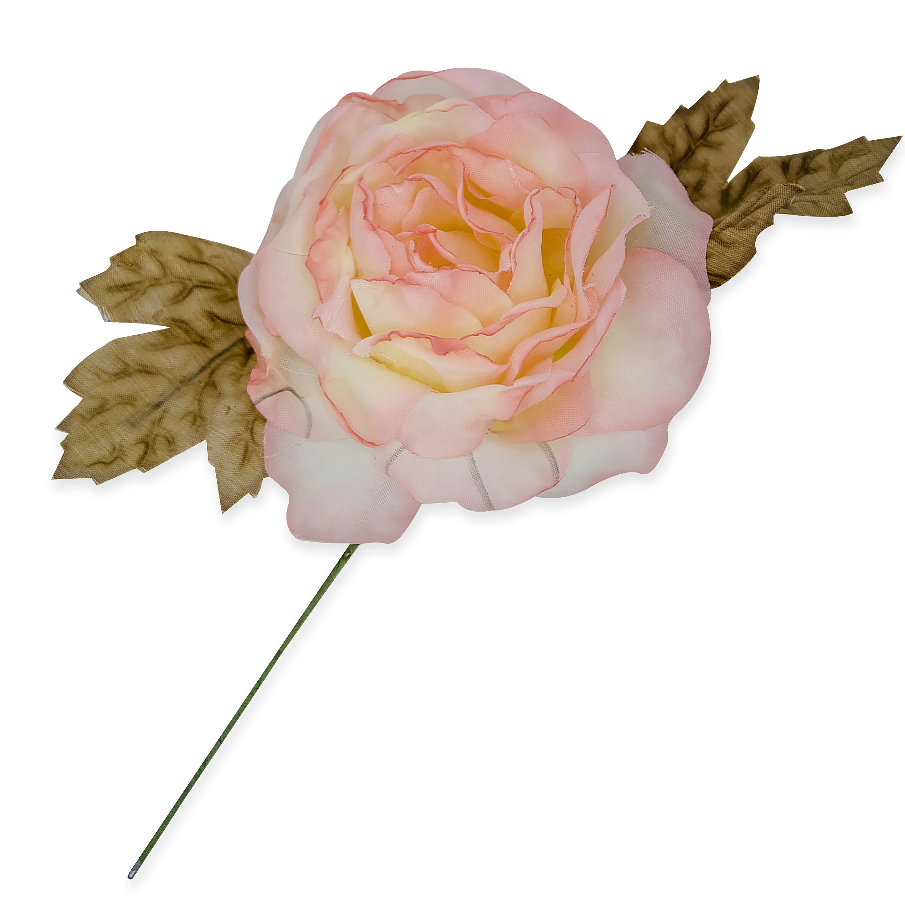 Fabric Flower Pink Floral Components