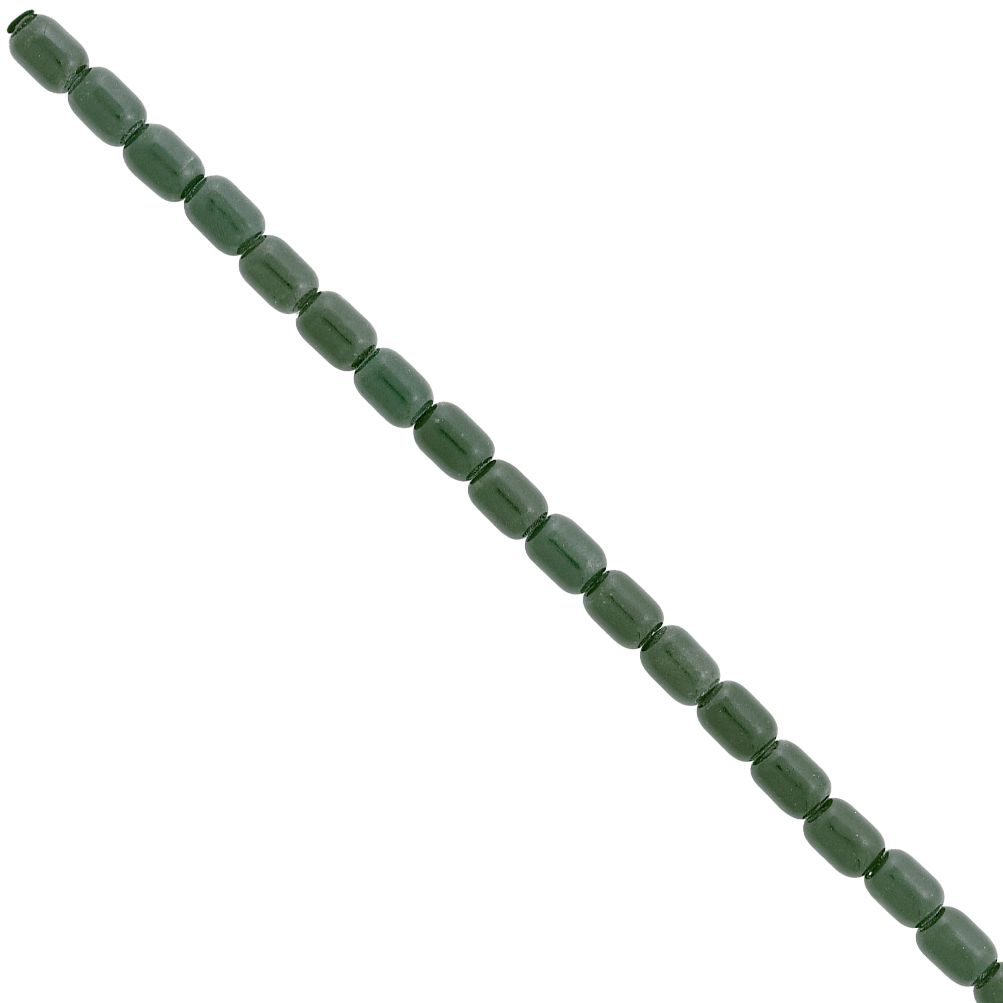 Clay Beads Pack of 24 - Dark Green Crochet & Clay Beads