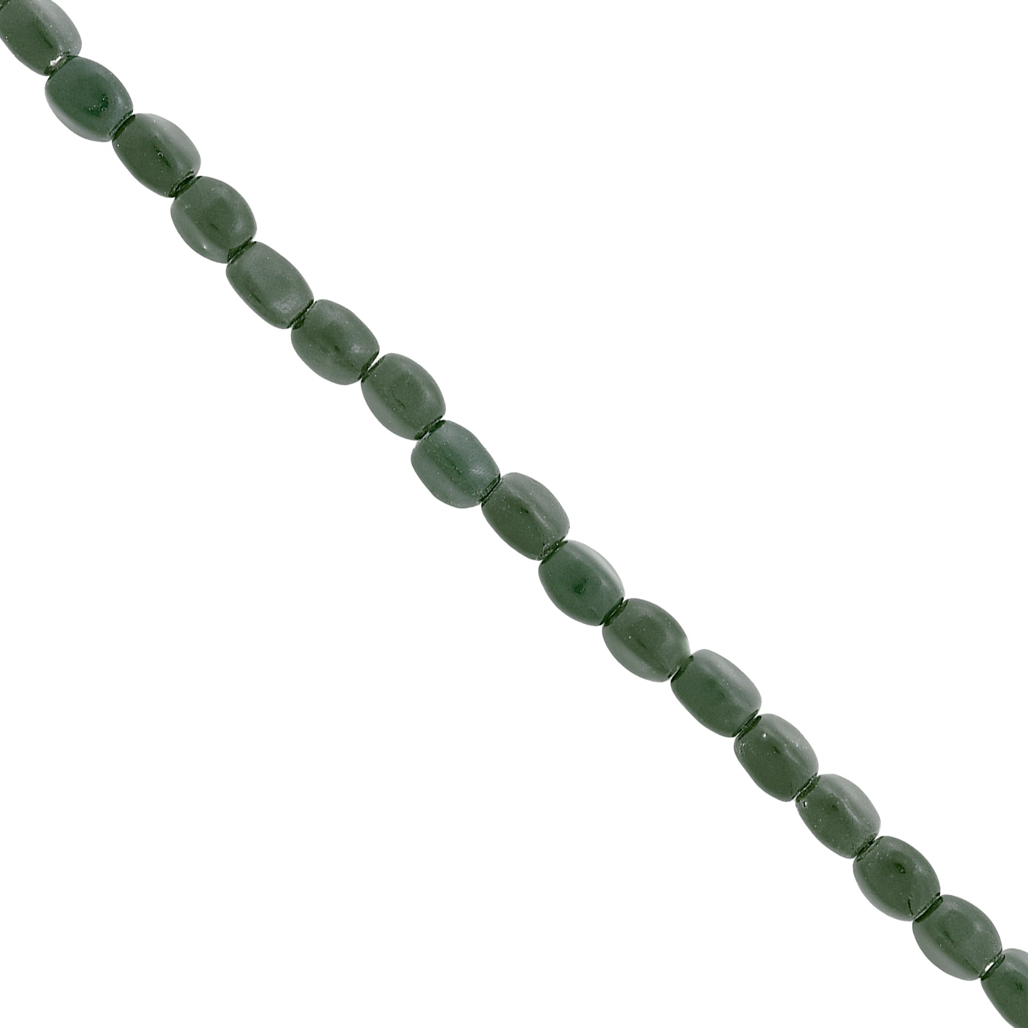 Clay Beads Pack of 24 - Dark Green Crochet & Clay Beads