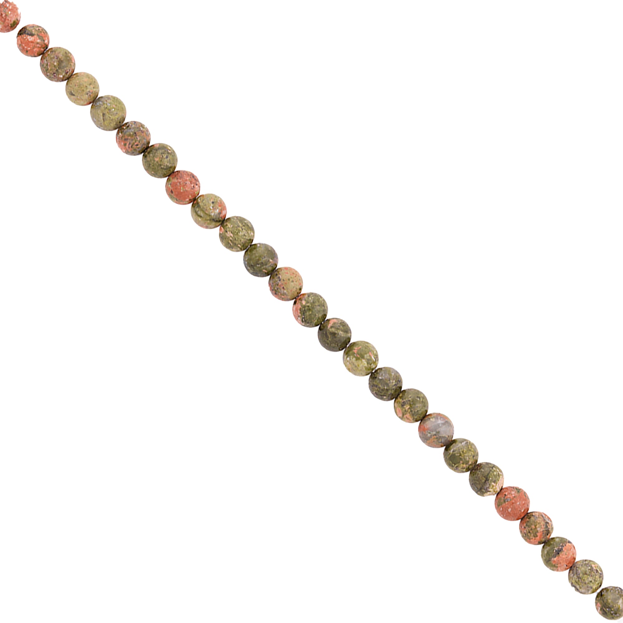 Unakite Beads Pack of 25 - Multi Colors Unakite Beads