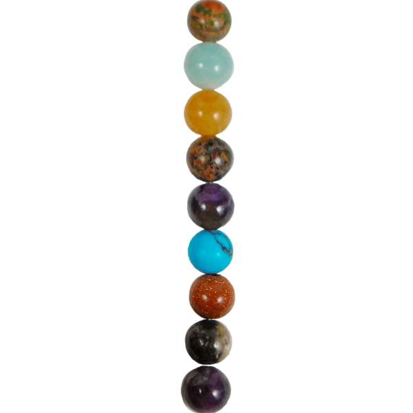 Mixed Color Beads Pack of 25 - Multi Colors Mixed Color Beads