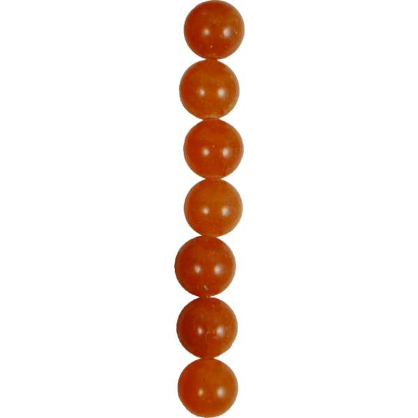 Red Aventurine Beads Pack of 18 Red Adventurine Beads