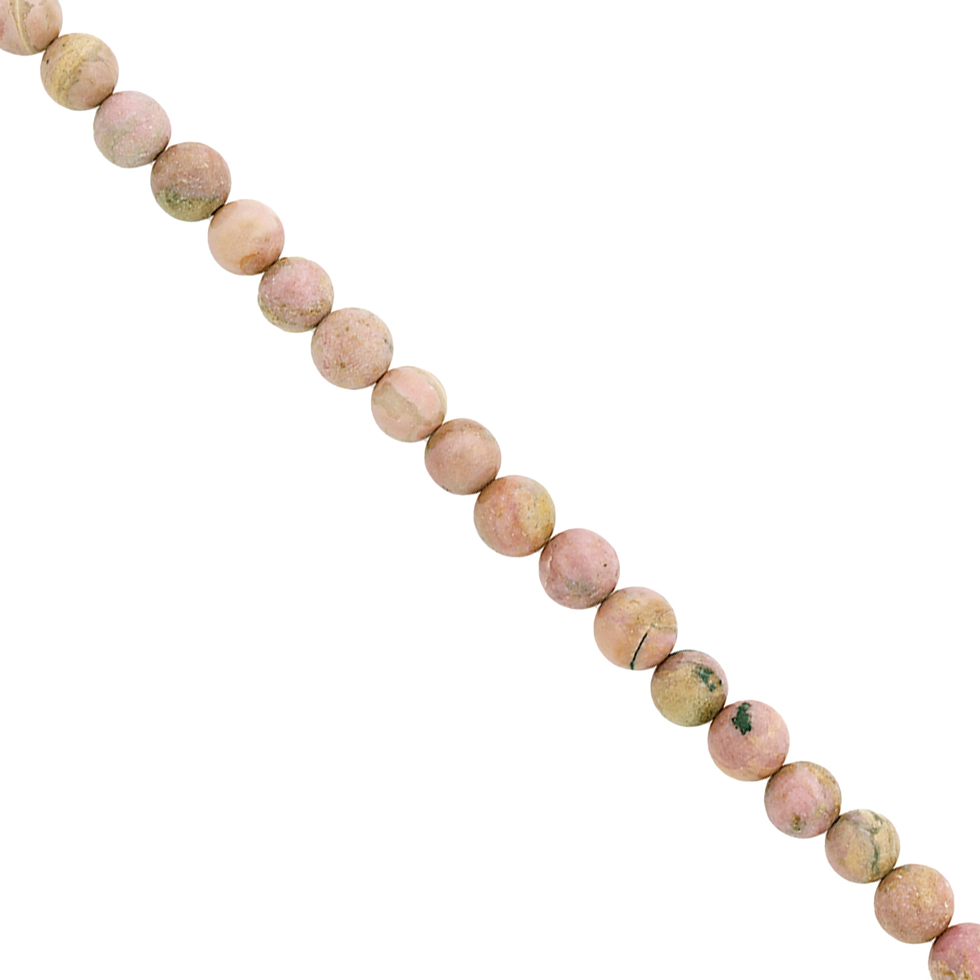 Rhodonite Beads Pack of 18 Rhodonite Beads