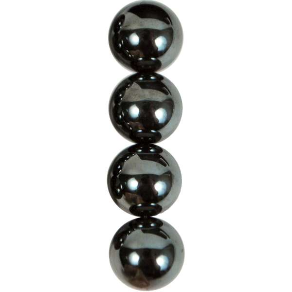 Hematite Beads Pack of 8 - Onyx Hematite Beads