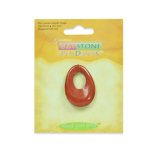 Red Jasper Go Go Pendant Red Jasper Beads
