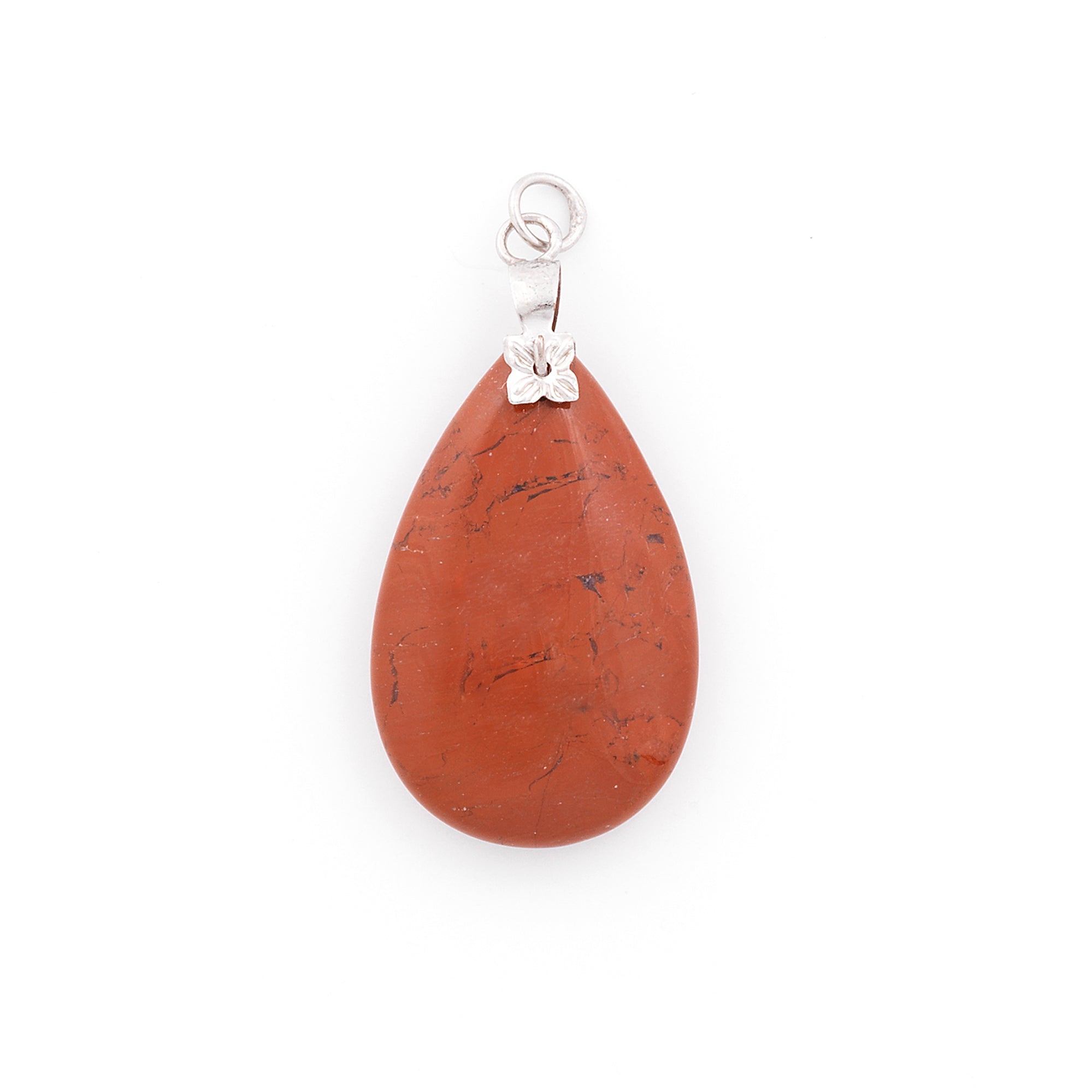 Red Jasper Drop Pendant Red Jasper Beads