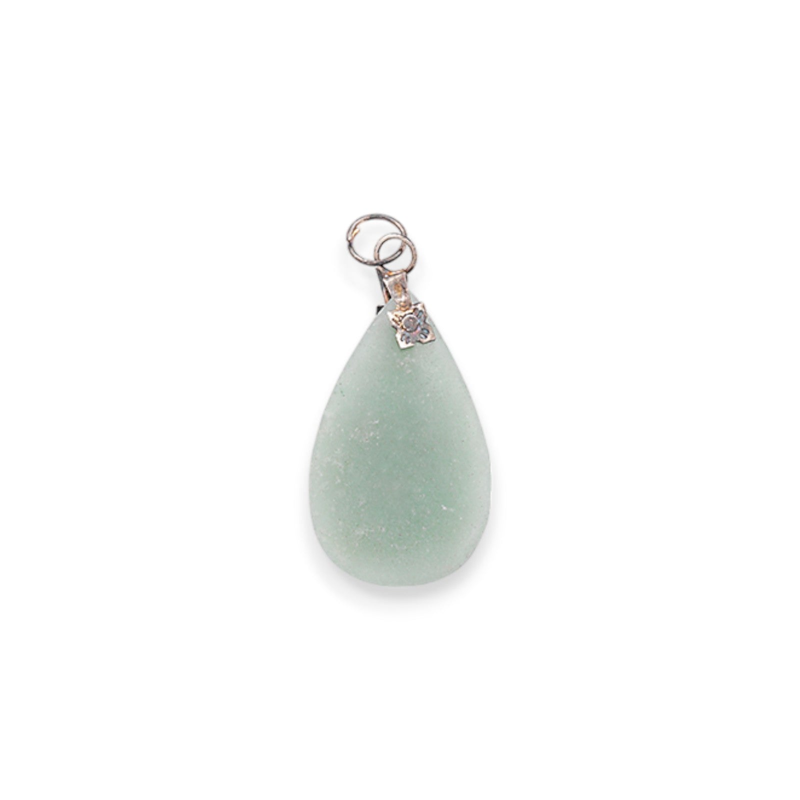 New Jade Drop Pendant - Green New Jade Beads