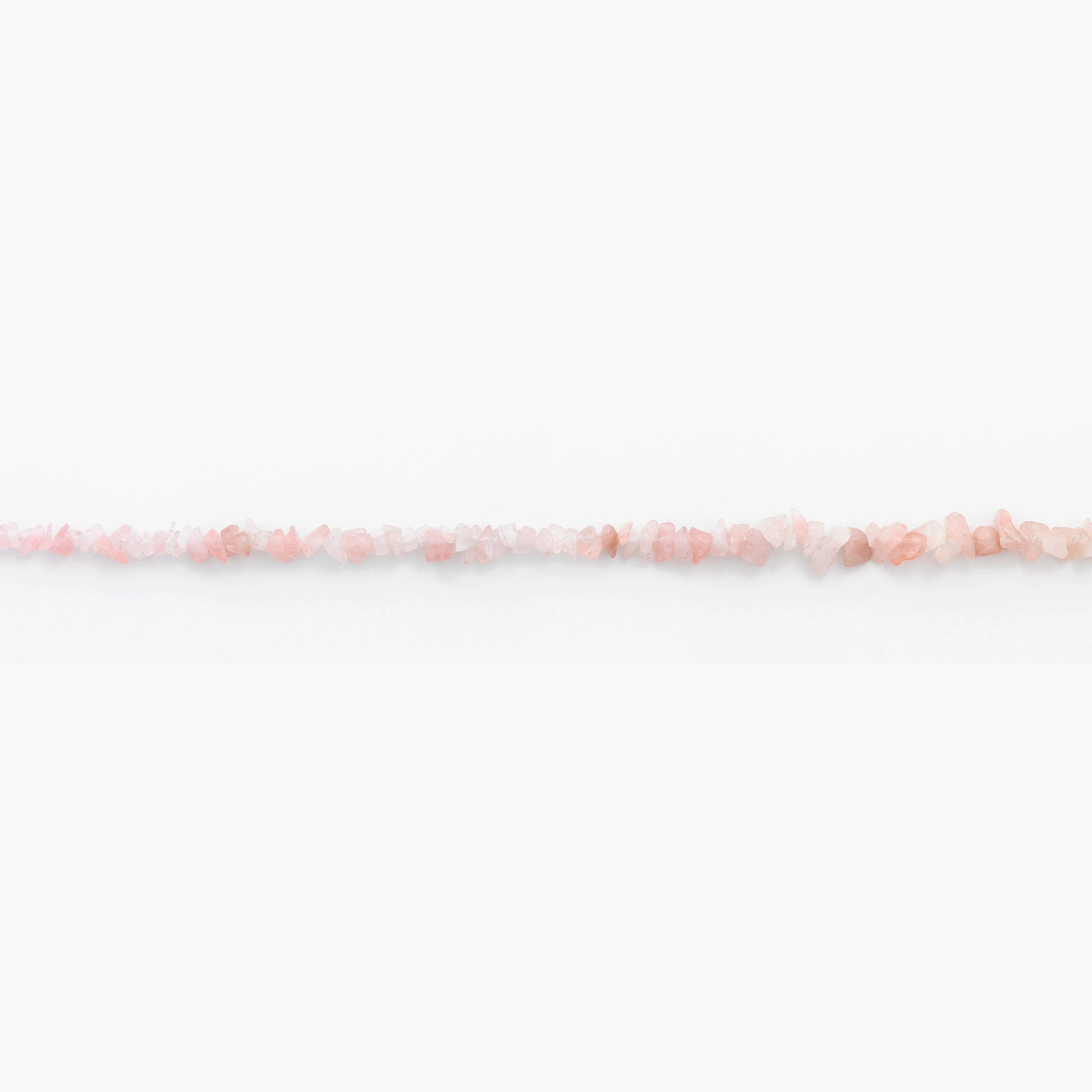 Rose Quartz Chips 16 Inch Strand Rose Quartz Beads
