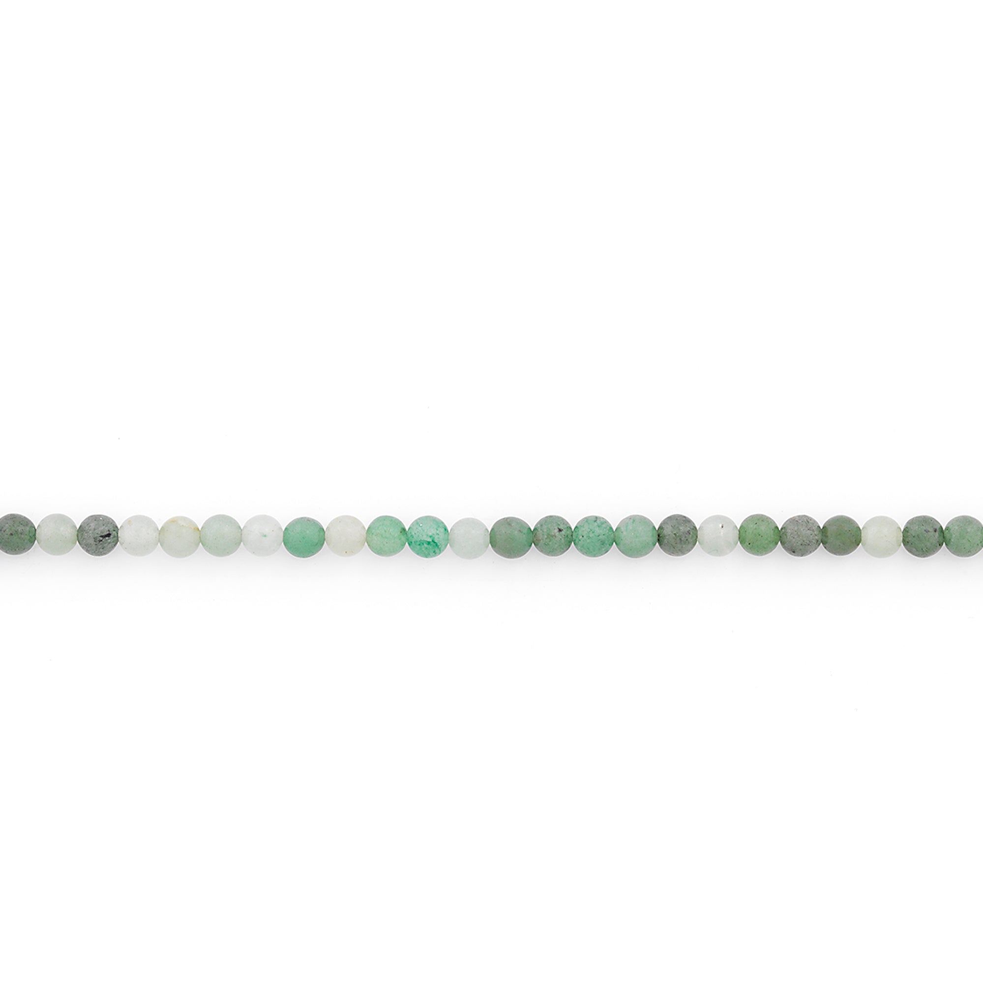 New Jade Beads Pack of 36 - Green New Jade Beads