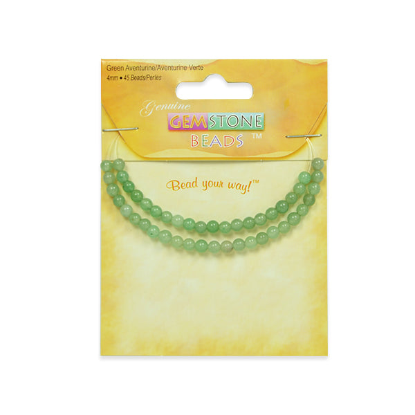 Green Aventurine Beads Pack of 45 Green Aventurine Beads