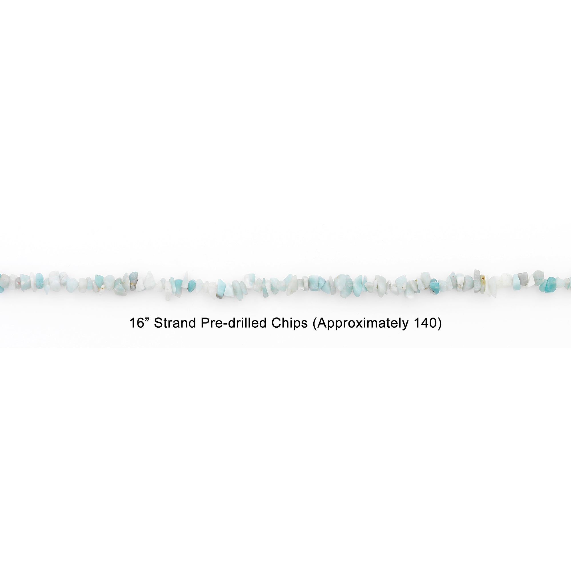 Amazonite Natural Gemstone 3-7mm Chips (110-120) Amazonite Beads