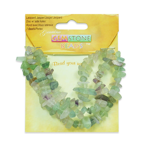 Fluorite Chips - 16" Strand - Natural Flourite Beads