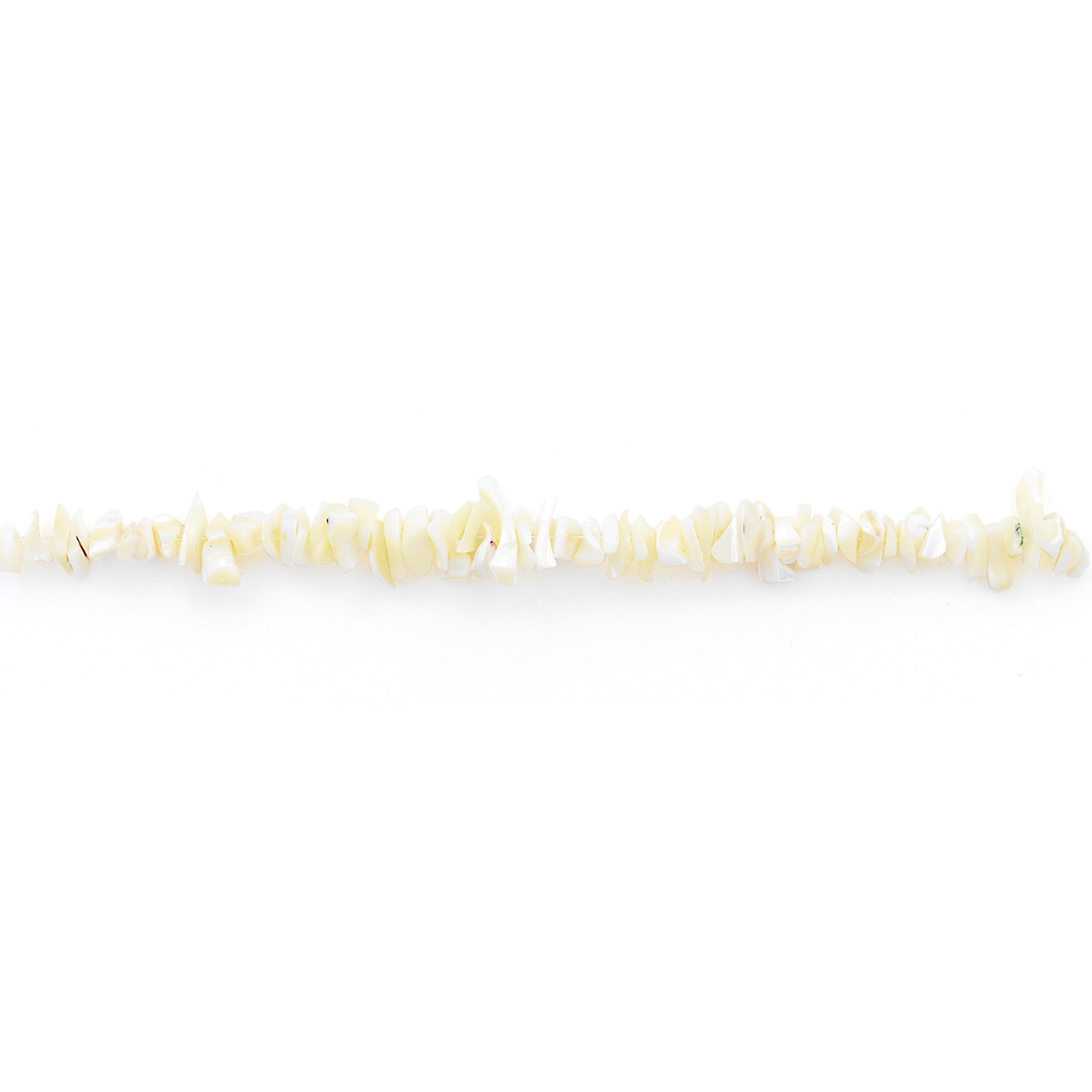 Tinted Shell Chips - Natural Shell & Pearl Beads