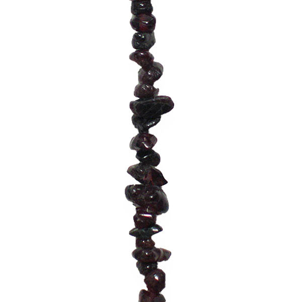 Garnet Natural Gemstone 3-7mm Chip 16" Strand (100-120 pcs.) Garnet Beads