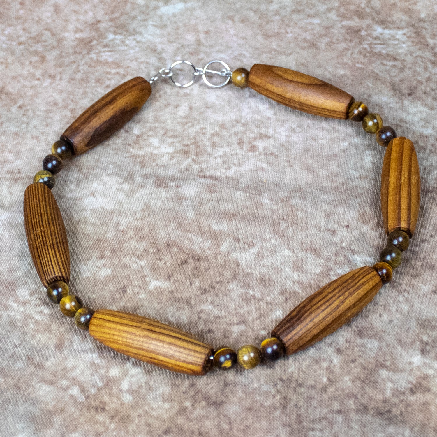 Round Tigereye Beads - 6mm - 8" Strand - Natural Tigereye Beads