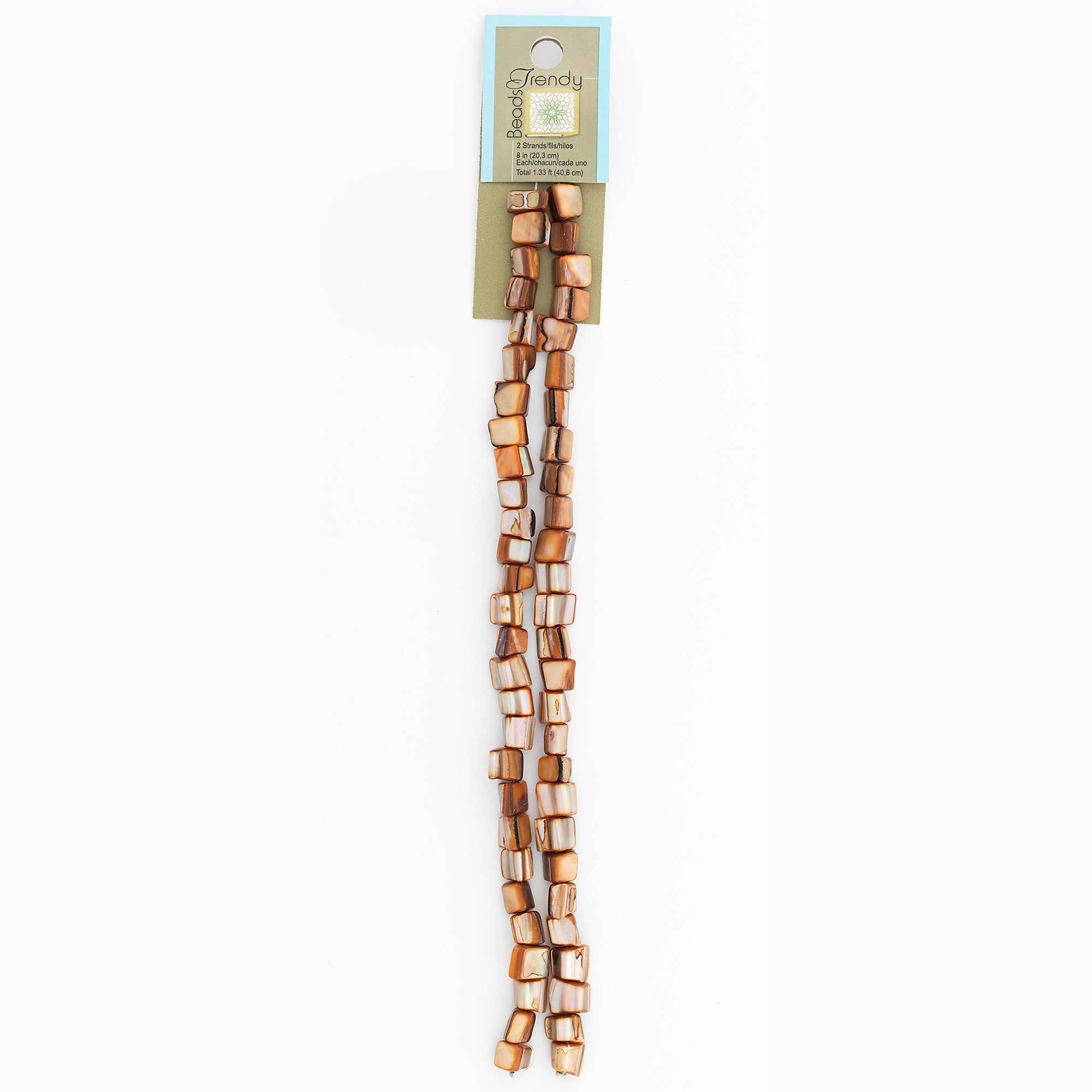 Sea Shell 4-6mm Nugget Beads 16" Strand (52-58) Beige - Natural Shell & Pearl Beads