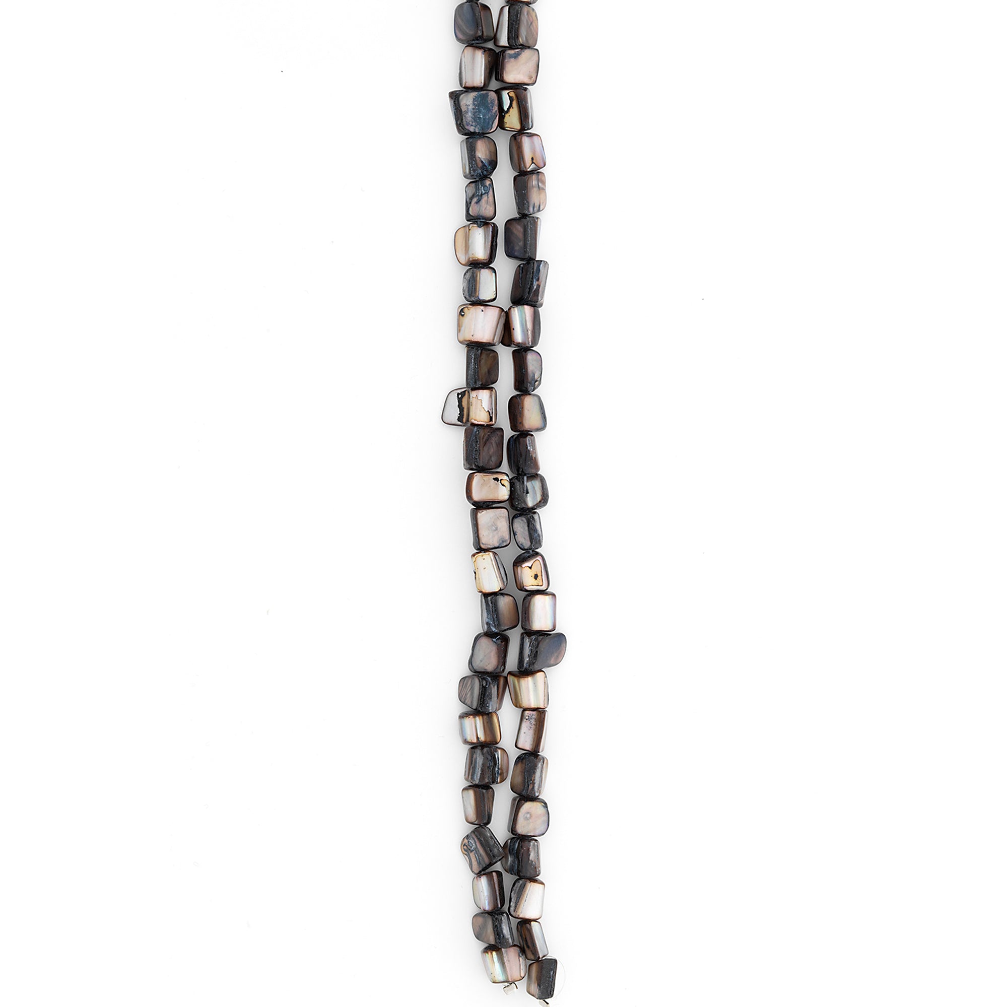 Sea Shell 4-6mm Nugget Beads 16" Strand (52-58) Tinted Sl - Natural Shell & Pearl Beads