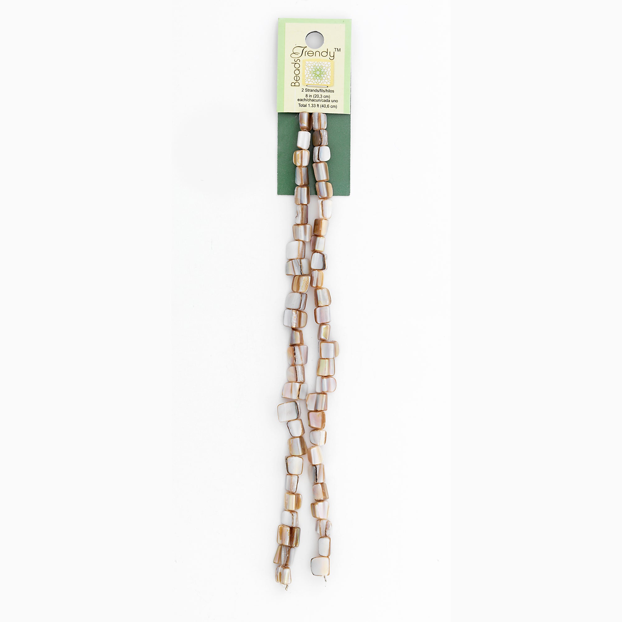 Sea Shell 4-6mm Nugget Beads 16" Strand (52-58) Natural Shell & Pearl Beads