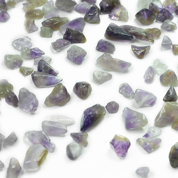 Amethyst Chips 8 Inch Strand Pack of 3 Amethyst Beads