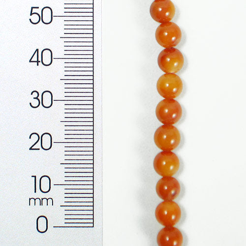 Tinted Shell Round 2x8" Strand - Natural Shell & Pearl Beads