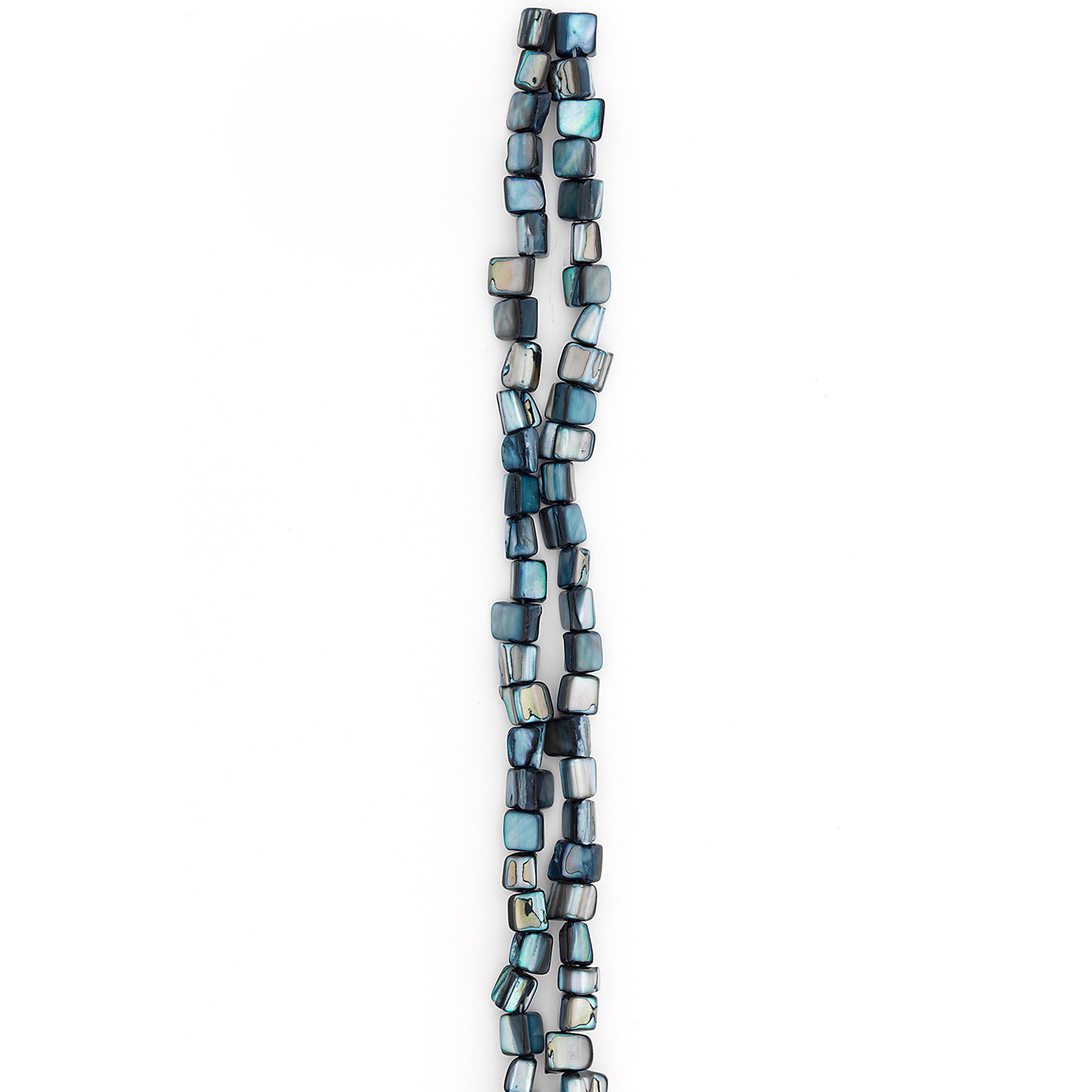 Sea Shell 4-6mm Nugget Beads 16" Strand (52-58) - Natural Shell & Pearl Beads