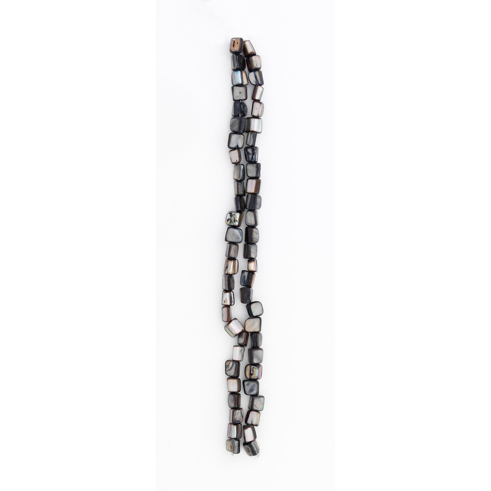 Sea Shell 4-6mm Nugget Beads 16" Strand (52-58) Gray - Natural Shell & Pearl Beads