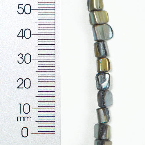 Sea Shell 4-6mm Nugget Beads 16" Strand (52-58) Gray - Natural Shell & Pearl Beads