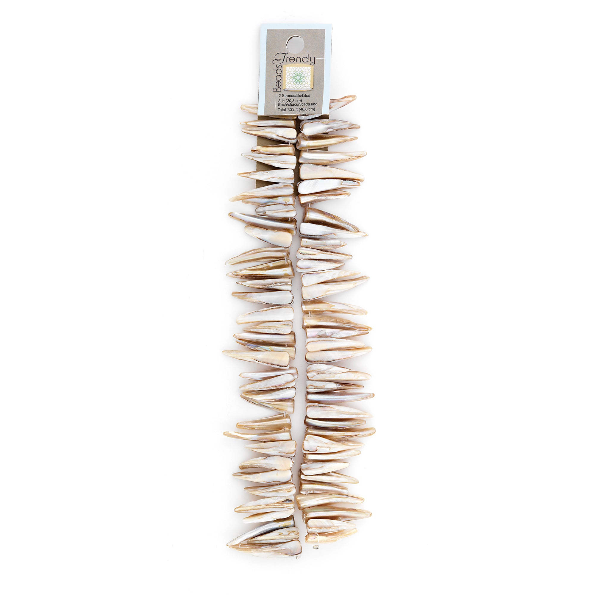 Magnolia Sea Shell Beads Collection Value Pack - Natural Jewelry Beads