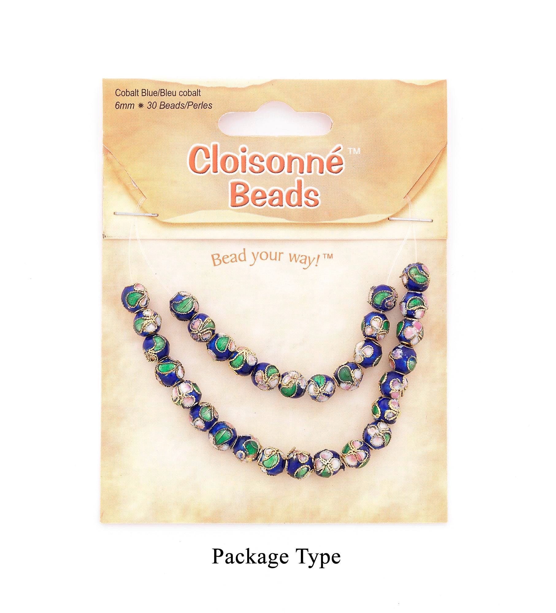 Vintage Hand Painted Classic Various Colors of Cloisonne Beads Value Pack Cloissone Beads
