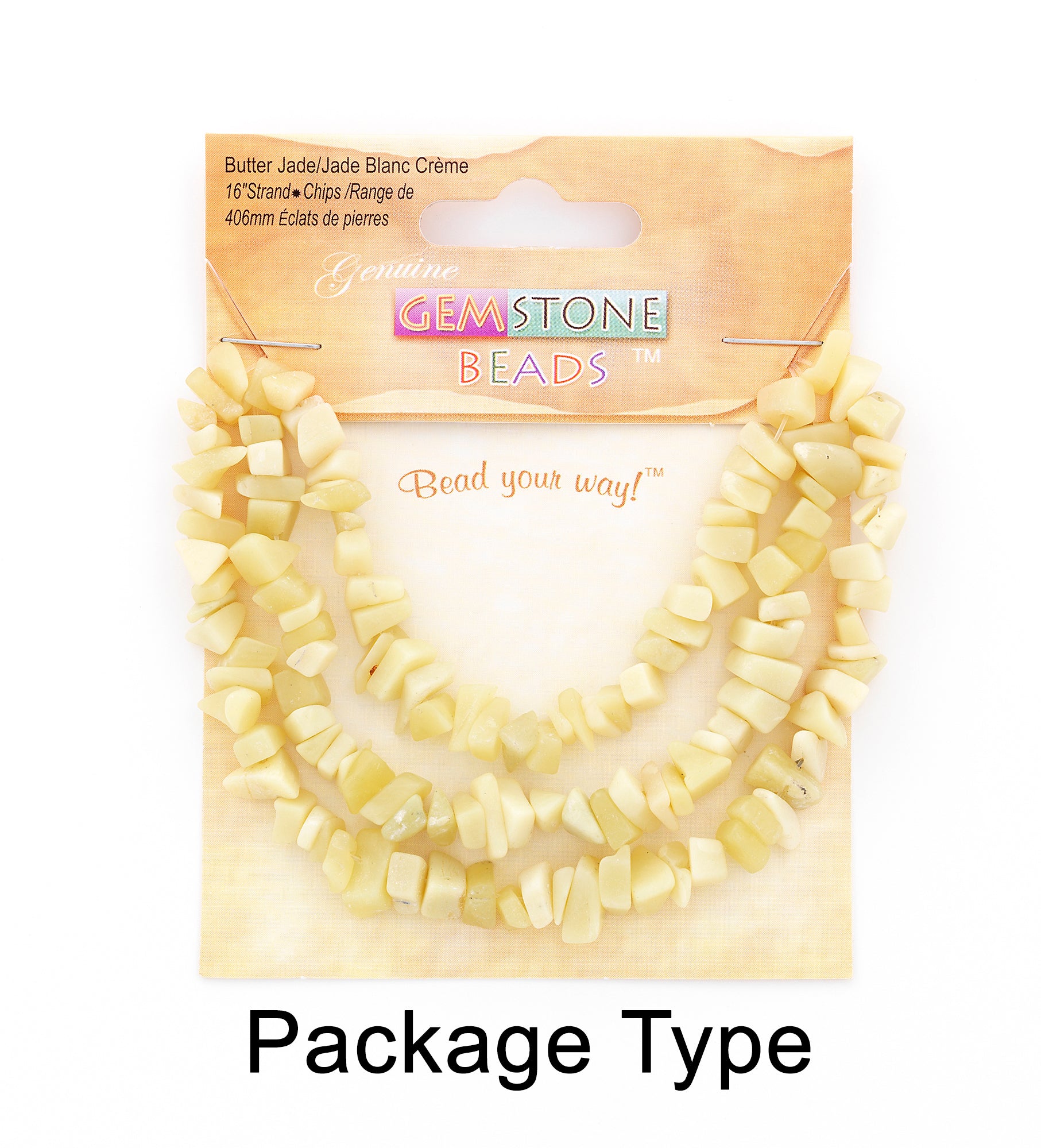 Butter Jade Natural Gemstones Beads Value Pack of about 200 Beads - Yellow Jewelry Beads
