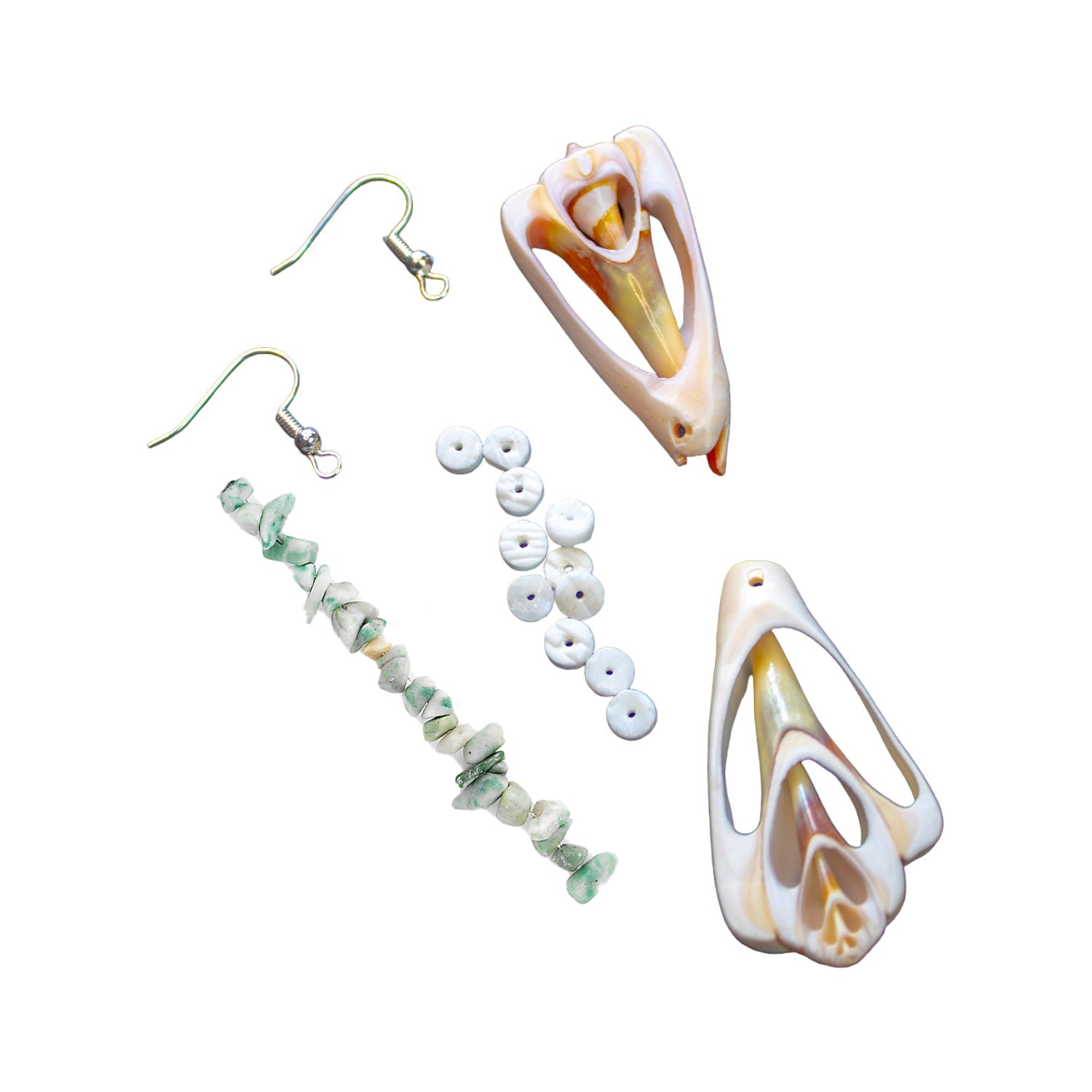 Spotted Jade Natural Gemstones Beads Value Pack of About 200 Beads - Green Jewelry Beads