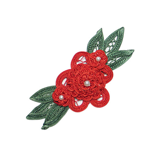 Craft Bouquet Accent Melissa Applique/Patch Red Appliques