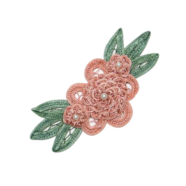 Craft Bouquet Accent Melissa Applique/Patch Dusty Rose Appliques