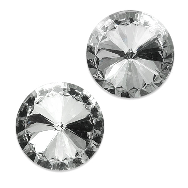 Rhinestone Stud Button 2 Pack 28mm - Crystal Buttons & Closures