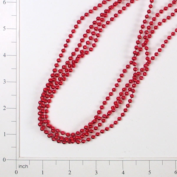 Faux Pearl Beads Garland 4mm 3 Yds - Pearl String for Wedding & Christmas