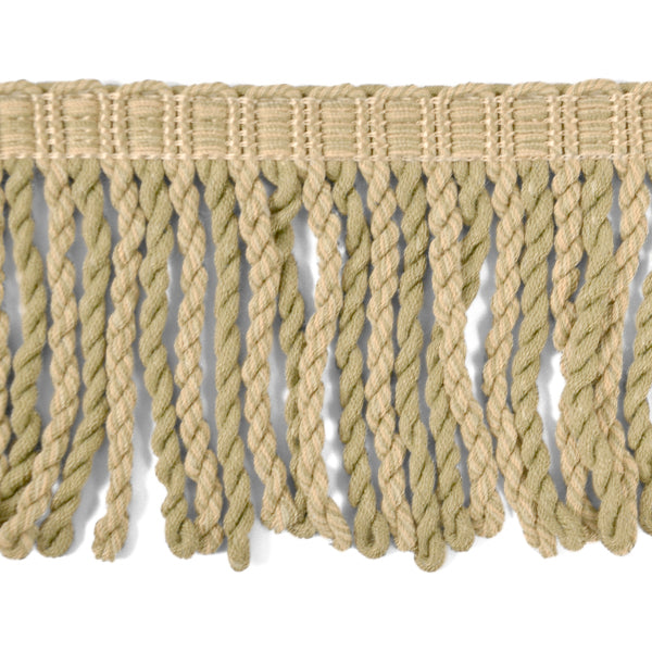 Conso Multicolored Bullion Fringe Trim (3") (Sold by the Yard) Sage Multi Bullion Fringe