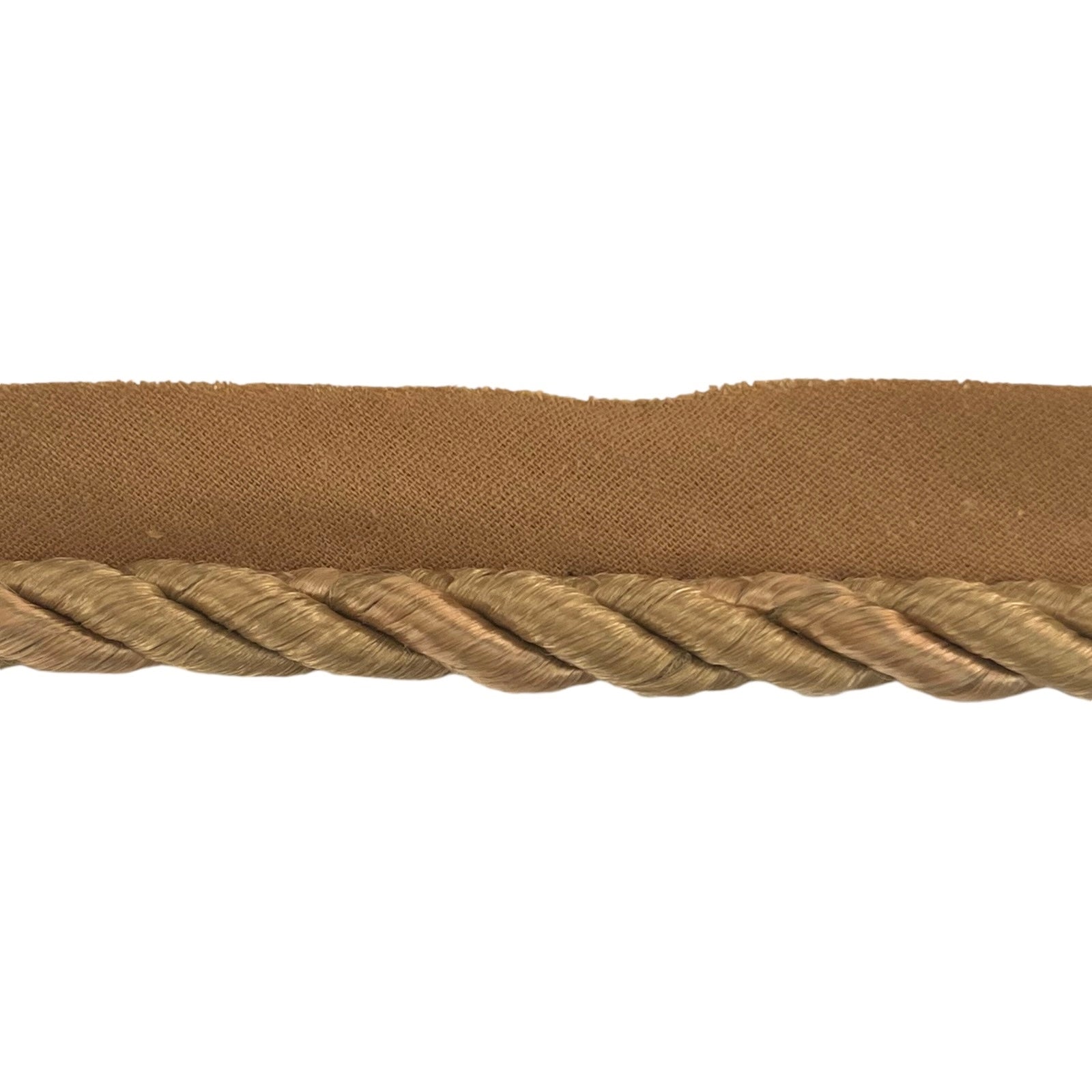 1/4" Conso 1/4" Twisted Lip Cord Trim Khaki 1/4" Cords & Lip Cords