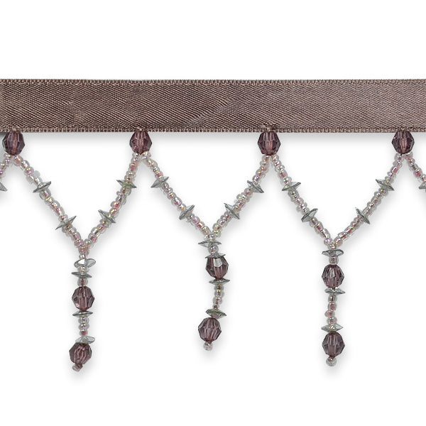 Conso 3" Beaded Y Fringe Trim (Sold by the Yard) Trims & Fringes