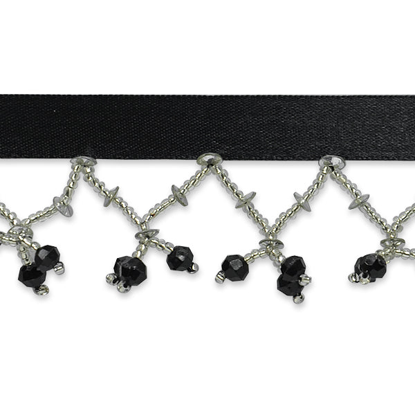 Conso 3" Beaded Y Fringe Trim (Sold by the Yard) Trims & Fringes