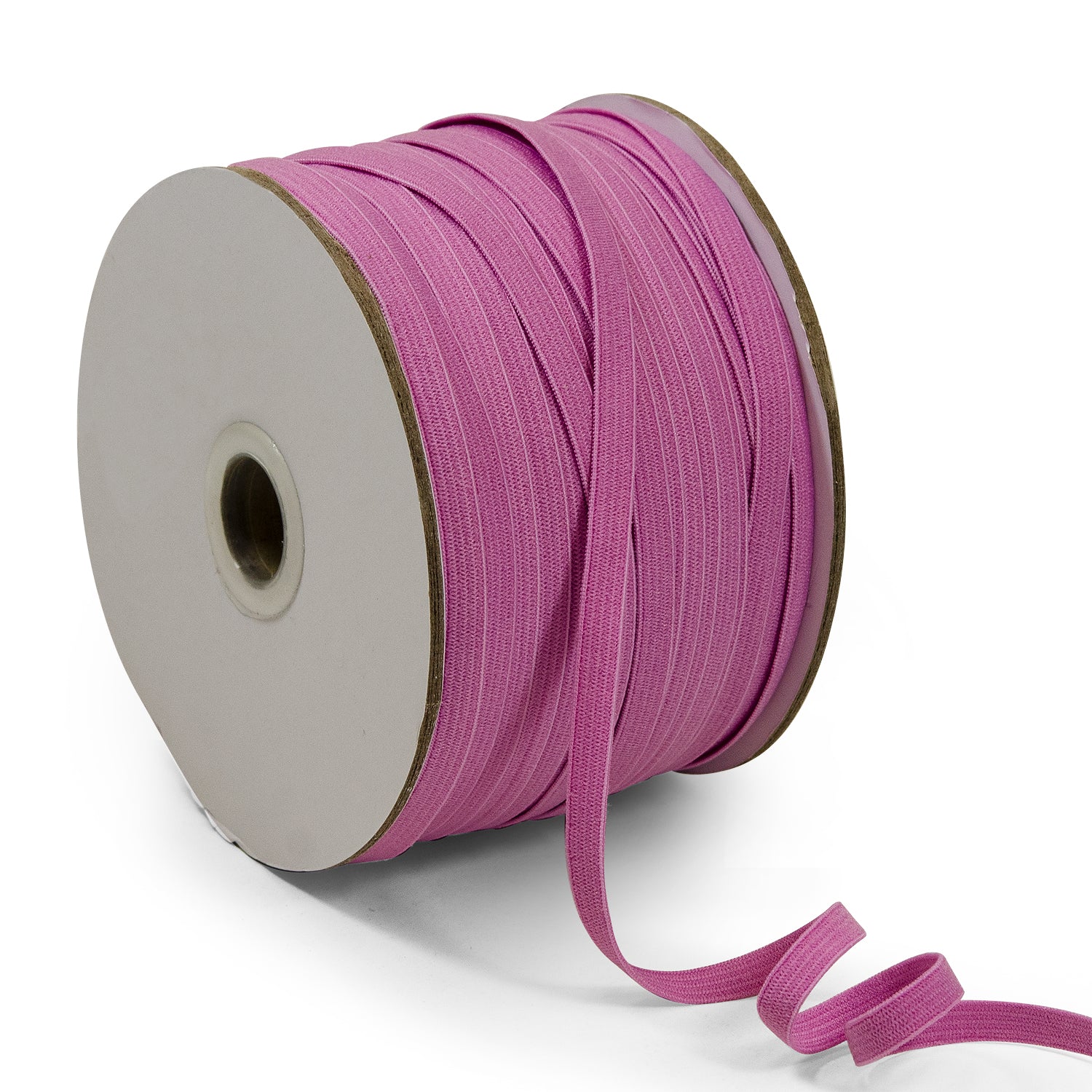 1/4" Elastic Band - 100 Yard Spool Lilac Elastic