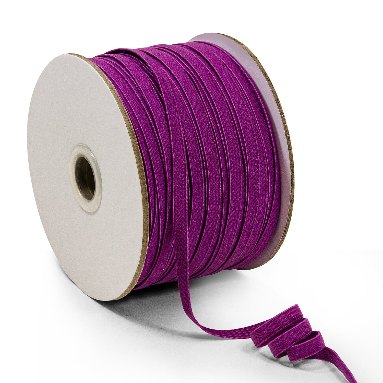 1/4" Elastic Band - 100 Yard Spool Purple Elastic
