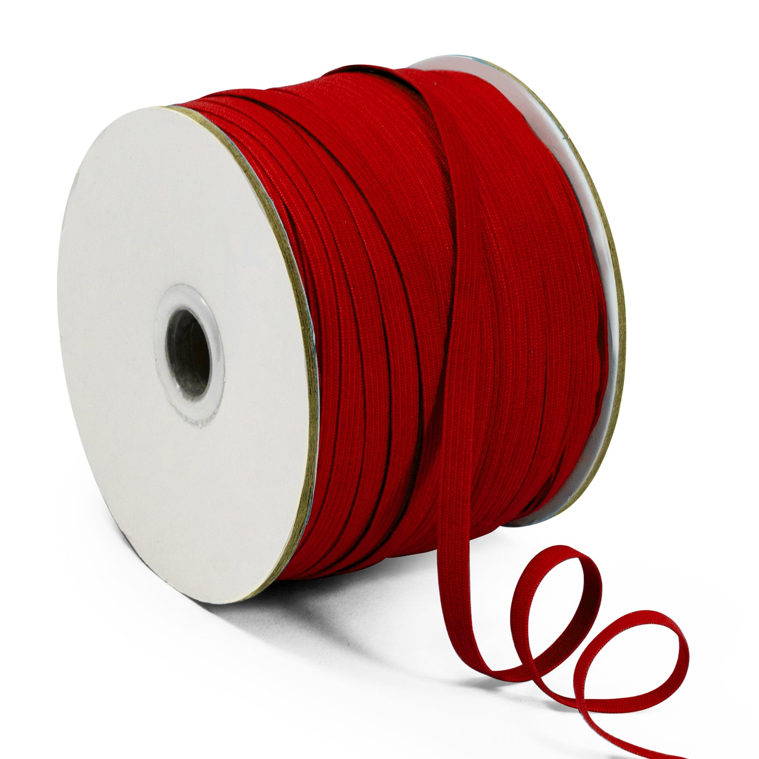 1/4" Elastic Band - 100 Yard Spool Red Elastic