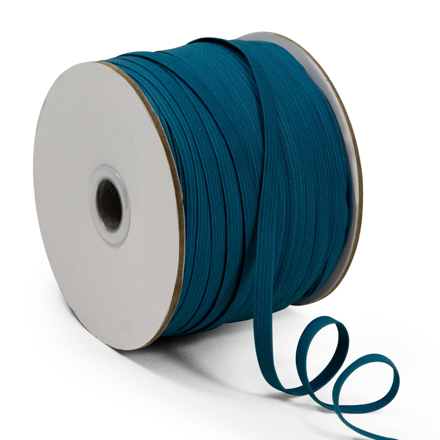 1/4" Elastic Band - 100 Yard Spool Teal Elastic