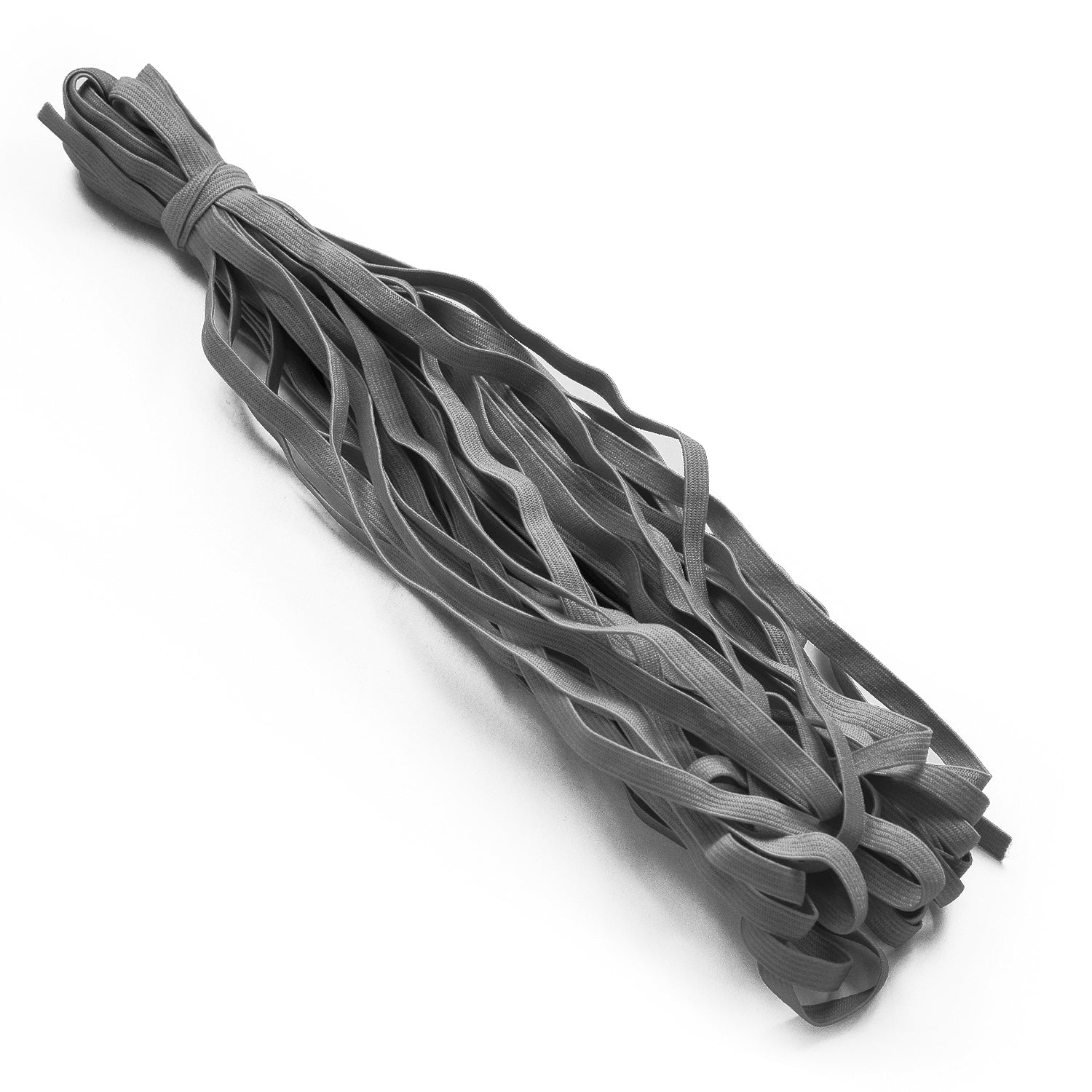 1/4" Elastic Band - 10 Yards Gray