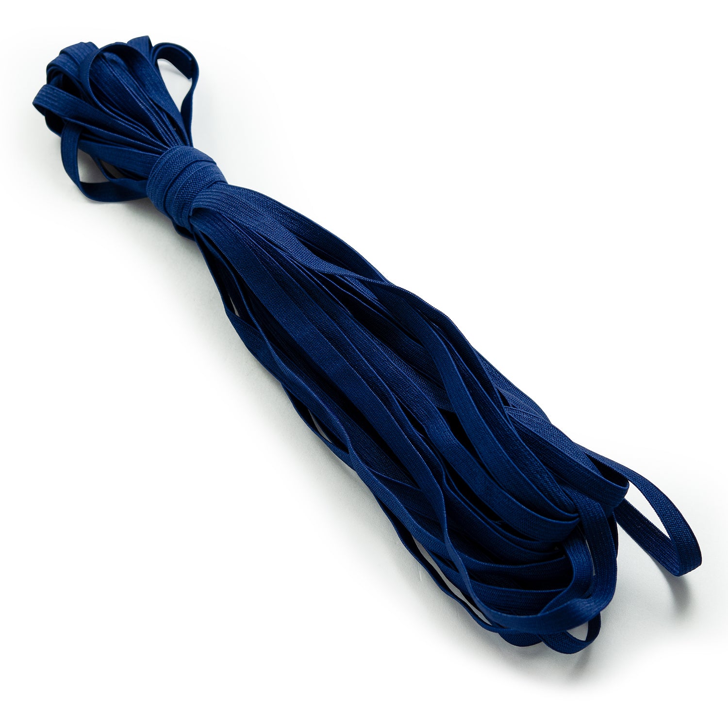 1/4" Elastic Band - 10 Yards Navy Blue