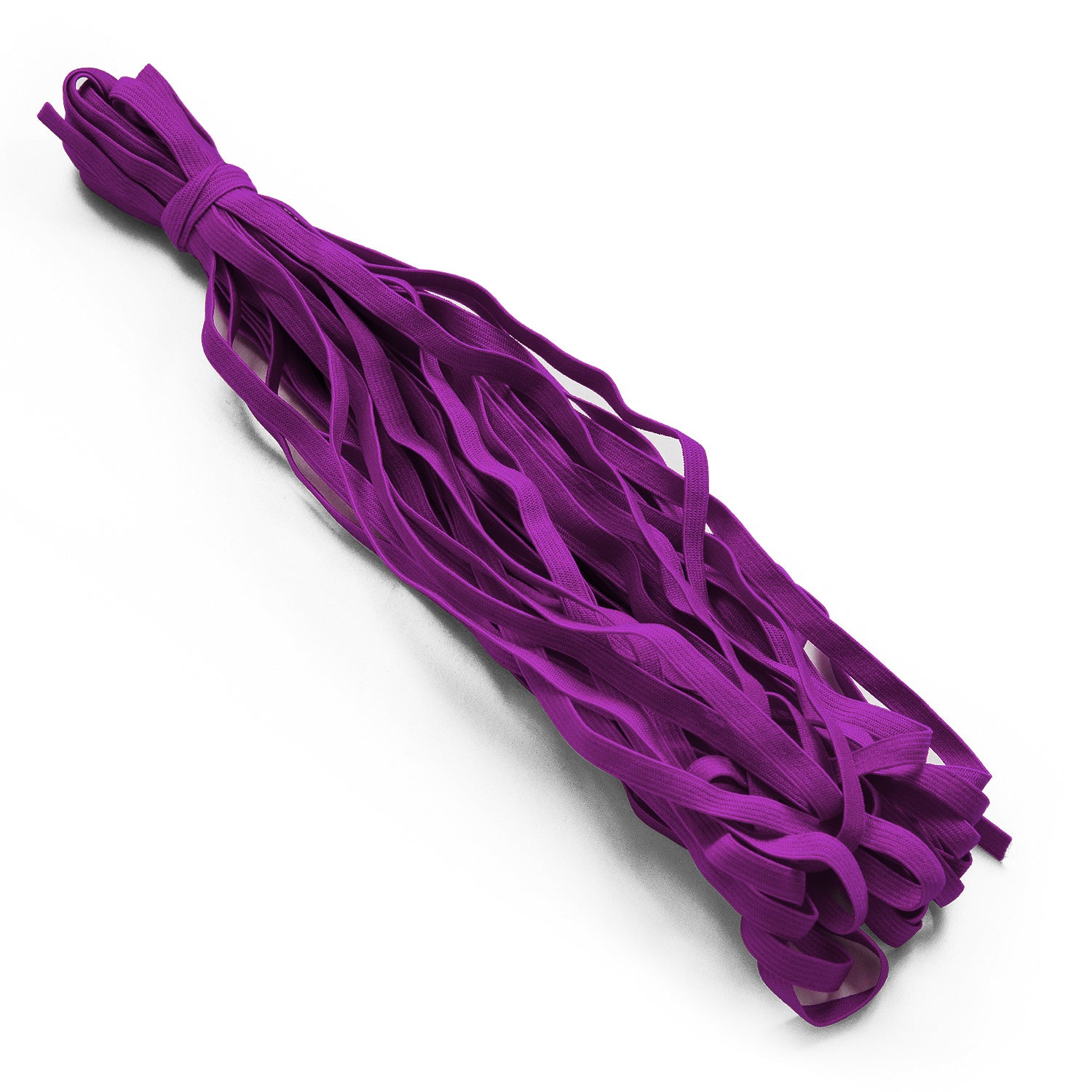 1/4" Elastic Band - 10 Yards Purple